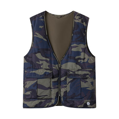 ซื้อ เสื้อแจ็คเก็ตลายพรางล่าสัตว์ Multi Pockets 4xl ฤดูใบไม้ร่วงฤดูหนาว เสื้อกั๊กยูทิลิตี้กลางแจ้ง การผลิตออนไลน์