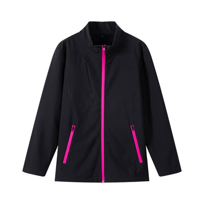 Αγορά Softshell Αδιάβροχο Μπουφάν Νέον Αντίθετα Φερμουάρ Colorblock Γυναικείο διαδικτυακή κατασκευή