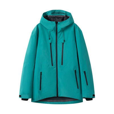 acheter Veste de ski imperméable turquoise pour homme avec jupe pare-neige et protection contre le vent pour le snowboard fabrication en ligne