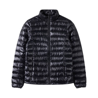 satın al XXXL Erkekler Ultra Hafif Yaşam Tarzı Aşağı Ceket Parlak Siyah Artı Boyutlu Paketlenen Puffer Ceket Çevrimiçi üretim