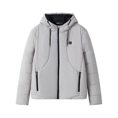 Beli Jaket Bulu Ringan 220 Gram Panel Bersih Putih Cropped Puffer pembuatan online