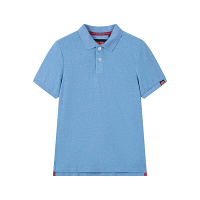 comprar Camiseta clássica de pólo leve e respirável, resistente à umidade, com placa de fecho para homens Fabricação em linha