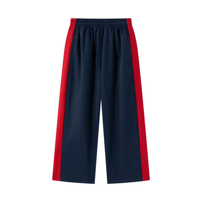 kopen Lichte breedpotige sweatpants broek zijkant contrast strepen spoorbroek breed online vervaardiging